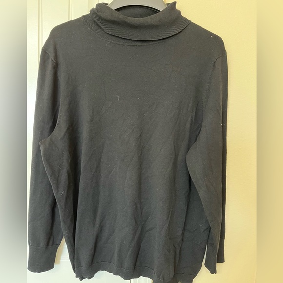 Talbots black turtleneck Size 2X - Picture 6 of 6